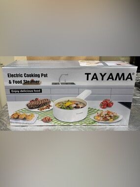 Electric Cooking Pot & Food Steamer